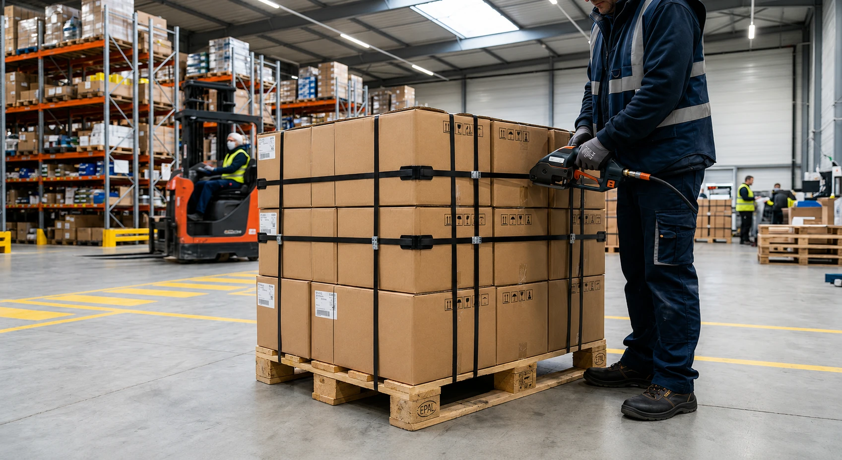 PP Strapping Band Exporter France — Greenstrix Industrial Packaging